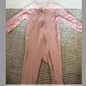🤍4/$25 Carters baby girl polka dot pj